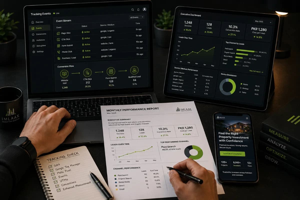 Analytics, Tracking & Reporting